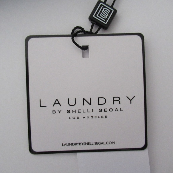 Laundry by Shelli Segal Blue Open Back Lace Dress NWT $195 - Picture 6 of 8